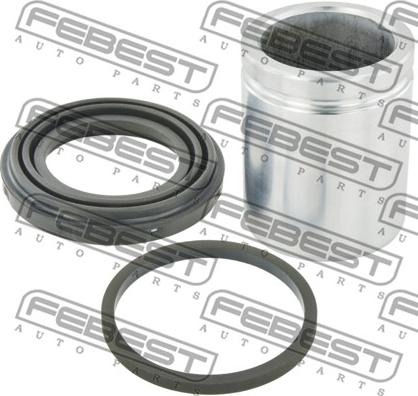 Febest 2176-TKEF-KIT - Ремкомплект, тормозной суппорт autospares.lv