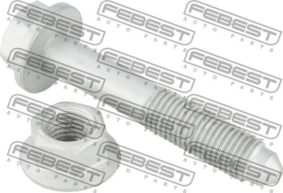 Febest 2398-004-KIT - Болт регулировки развала колёс autospares.lv