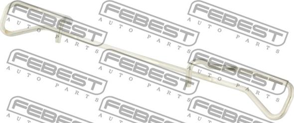 Febest 2303-001 - Пружина, колодки дискового тормоза autospares.lv