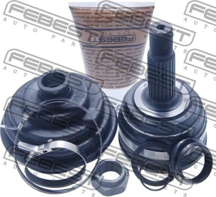 Febest 2310-010 - Шарнирный комплект, ШРУС, приводной вал autospares.lv