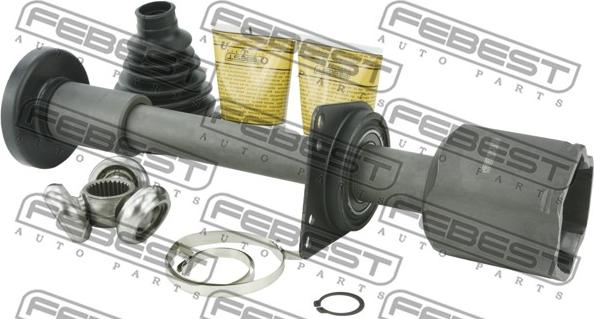 Febest 2311-T5ATRH - Шарнирный комплект, ШРУС, приводной вал autospares.lv