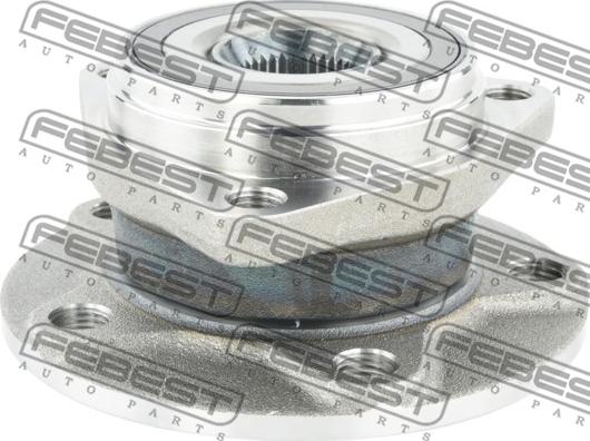 Febest 2382-005 - Ступица колеса, поворотный кулак autospares.lv