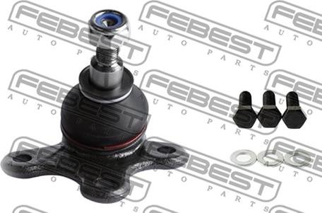 Febest 2320-LUPOFRH - Шаровая опора, несущий / направляющий шарнир autospares.lv