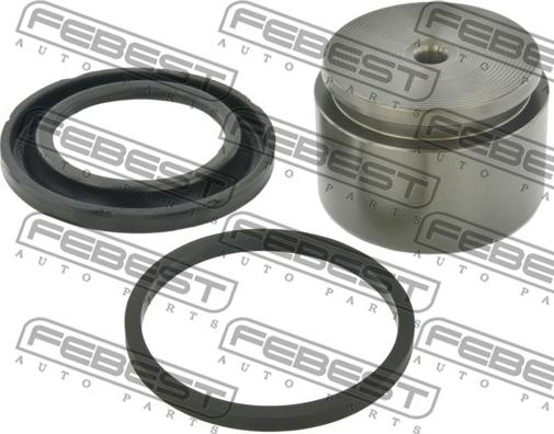 Febest 2376-7L6F-KIT - Ремкомплект, тормозной суппорт autospares.lv