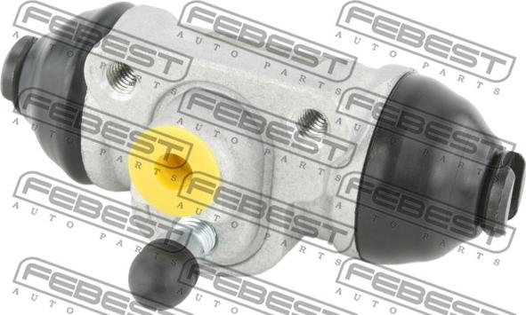 Febest 2378-POLR - Колесный тормозной цилиндр autospares.lv