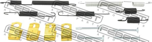 Febest 2204-CERR-KIT - Комплектующие, стояночная тормозная система autospares.lv