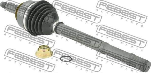 Febest 2214-SOR - Шарнирный комплект, ШРУС, приводной вал autospares.lv