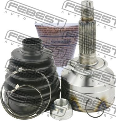 Febest 2210-SORBL - Шарнирный комплект, ШРУС, приводной вал autospares.lv