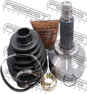 Febest 2210-SOR - Шарнирный комплект, ШРУС, приводной вал autospares.lv