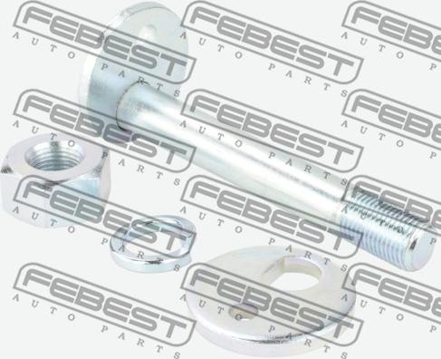 Febest 2229-008-KIT - Болт регулировки развала колёс autospares.lv