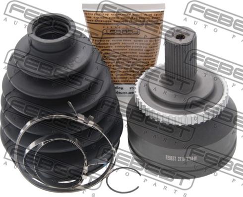 Febest 2710-V70A48 - Шарнирный комплект, ШРУС, приводной вал autospares.lv