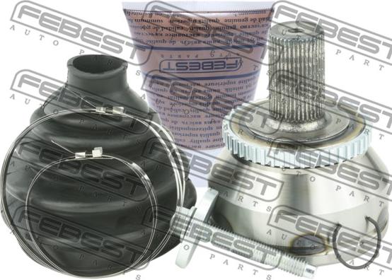 Febest 2710-XC90WDA48 - Шарнирный комплект, ШРУС, приводной вал autospares.lv