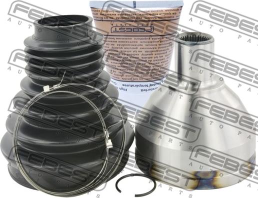 Febest 2711-XC90LH - Шарнирный комплект, ШРУС, приводной вал autospares.lv