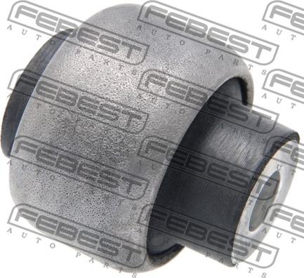 Febest ADAB-002 - Сайлентблок, рычаг подвески колеса autospares.lv