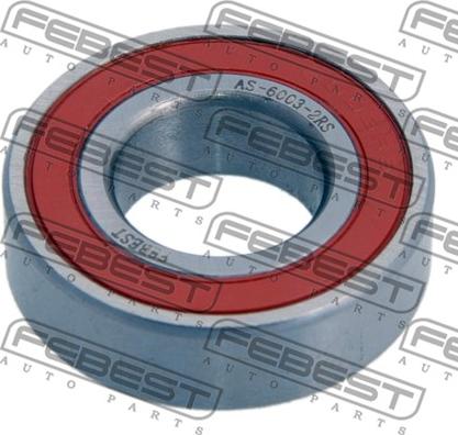 Febest AS-6003-2RS - Подшипник autospares.lv