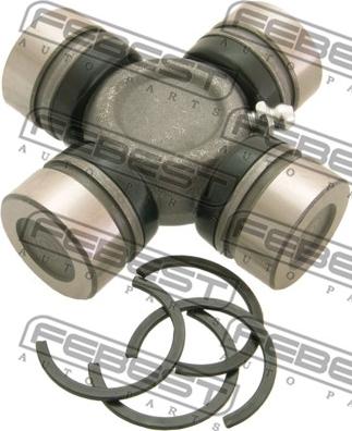 Febest ASN-29 - Шарнир, продольный вал autospares.lv