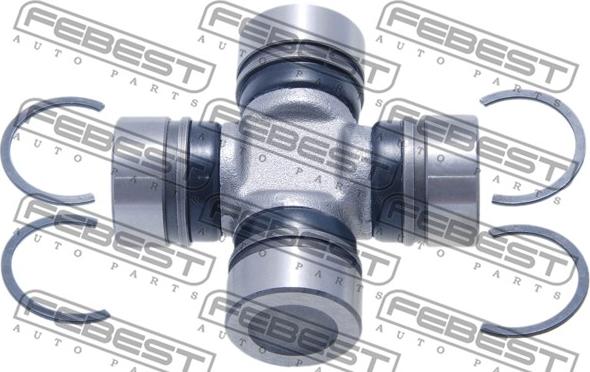 Febest AST-31 - Шарнир, продольный вал autospares.lv