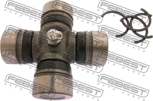 Febest AST-23 - Шарнир, продольный вал autospares.lv