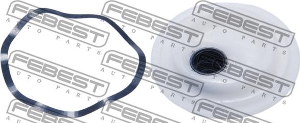 Febest AST-LC90 - Шарнир, вал сошки рулевого управления autospares.lv