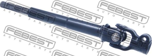 Febest AST-MCU15 - Вал сошки рулевого управления autospares.lv