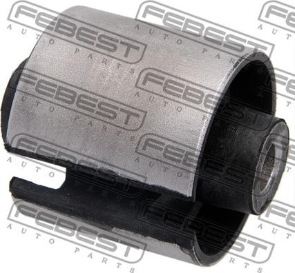 Febest BMAB-003 - Сайлентблок, рычаг подвески колеса autospares.lv