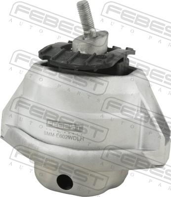 Febest BMM-E602WDLH - Подушка, опора, подвеска двигателя autospares.lv