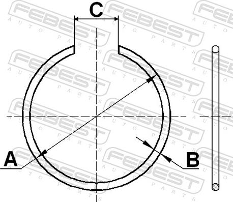 Febest CC-1-29X2-2-PCS5 - Монтажный комплект, сильфон приводного вала autospares.lv