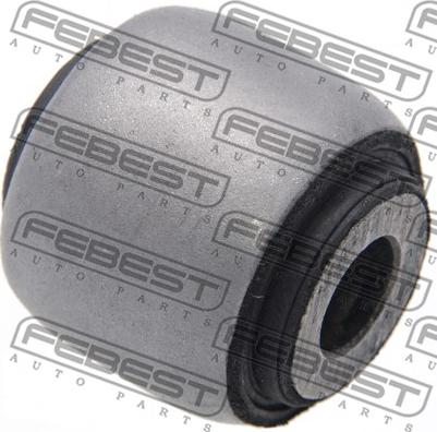 Febest FDAB-016 - Сайлентблок, рычаг подвески колеса autospares.lv