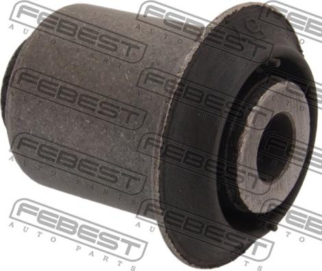 Febest HAB-002 - Сайлентблок, рычаг подвески колеса autospares.lv