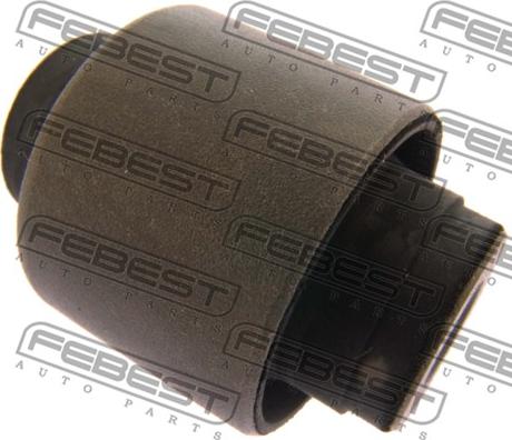 Febest HAB-139 - Сайлентблок, стойка амортизатора autospares.lv