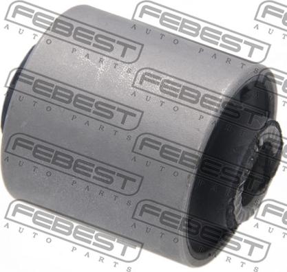 Febest MAB-088RUB - Сайлентблок, рычаг подвески колеса autospares.lv