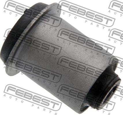 Febest MZAB-CX9S - Сайлентблок, рычаг подвески колеса autospares.lv