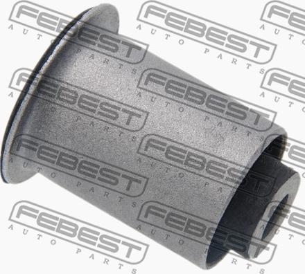 Febest NAB-207 - Сайлентблок, рычаг подвески колеса autospares.lv