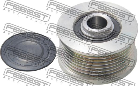 Febest NDS-Z51 - Шкив генератора, муфта autospares.lv