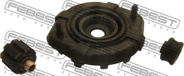 Febest NSS-010 - Опора стойки амортизатора, подушка autospares.lv