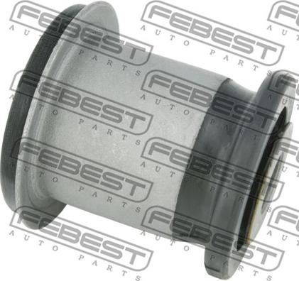 Febest PGAB-010 - Сайлентблок, рычаг подвески колеса autospares.lv