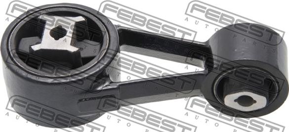 Febest PGM-407RH - Подушка, опора, подвеска двигателя autospares.lv