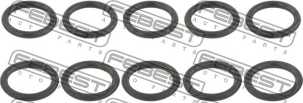 Febest RINGWH-007-PCS10 - Прокладка, фланец охлаждающей жидкости autospares.lv