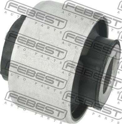 Febest RNAB-011 - Сайлентблок, рычаг подвески колеса autospares.lv