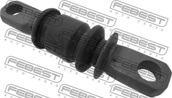 Febest TAB-005 - Сайлентблок, рычаг подвески колеса autospares.lv