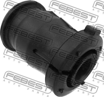 Febest TAB-025 - Сайлентблок, рычаг подвески колеса autospares.lv