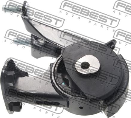 Febest TM-ZZE150RR - Подушка, опора, подвеска двигателя autospares.lv