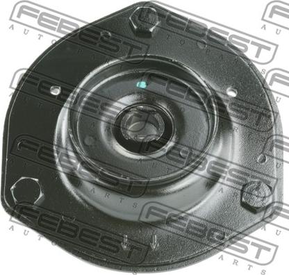 Febest TSS-019 - Опора стойки амортизатора, подушка autospares.lv