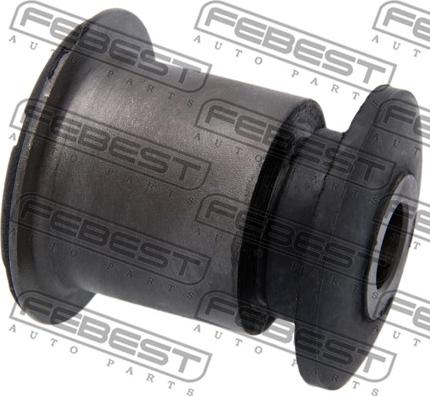 Febest VWAB-004 - Сайлентблок, рычаг подвески колеса autospares.lv