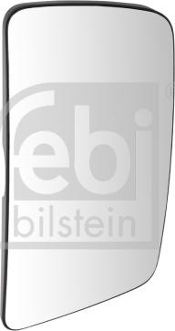Febi Bilstein 49923 - Зеркальное стекло, наружное зеркало autospares.lv