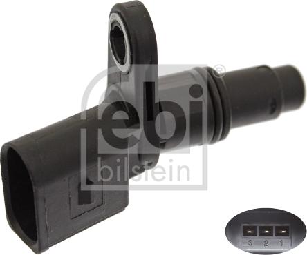 Febi Bilstein 44360 - Датчик, положение распределительного вала autospares.lv