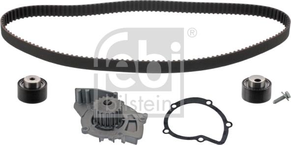 Febi Bilstein 45108 - Водяной насос + комплект зубчатого ремня ГРМ autospares.lv