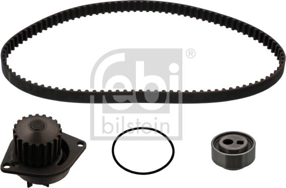 Febi Bilstein 45107 - Водяной насос + комплект зубчатого ремня ГРМ autospares.lv