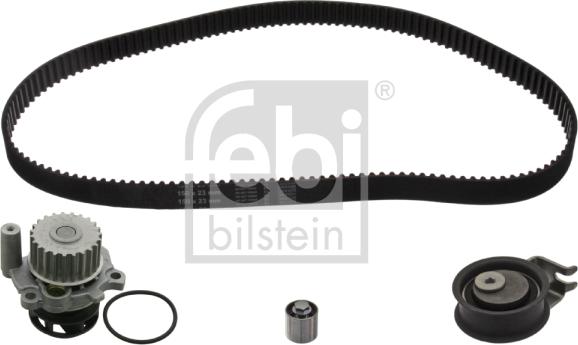 Febi Bilstein 45115 - Водяной насос + комплект зубчатого ремня ГРМ autospares.lv