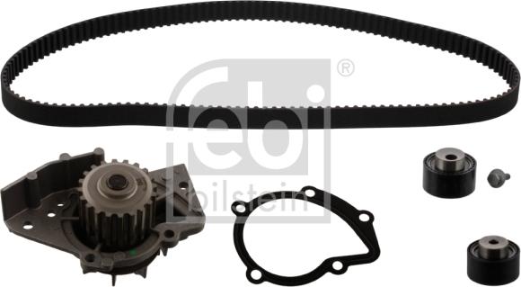 Febi Bilstein 45111 - Водяной насос + комплект зубчатого ремня ГРМ autospares.lv